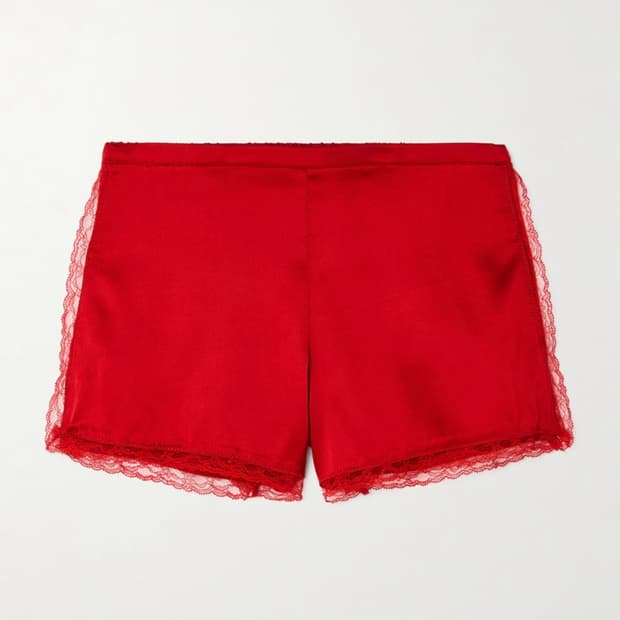 드리스 반 노튼 실크 팬츠