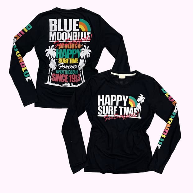 hawaiian printing slim t-shirt