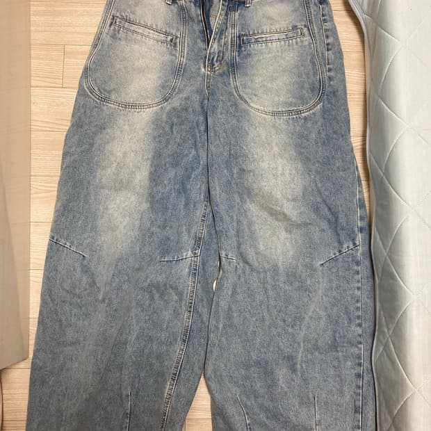 트릴리온 워싱 벌룬핏 데님 (xl)