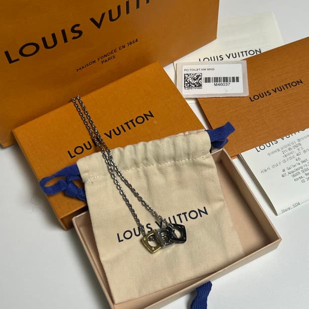 [정품] 루이비통 볼드 목걸이