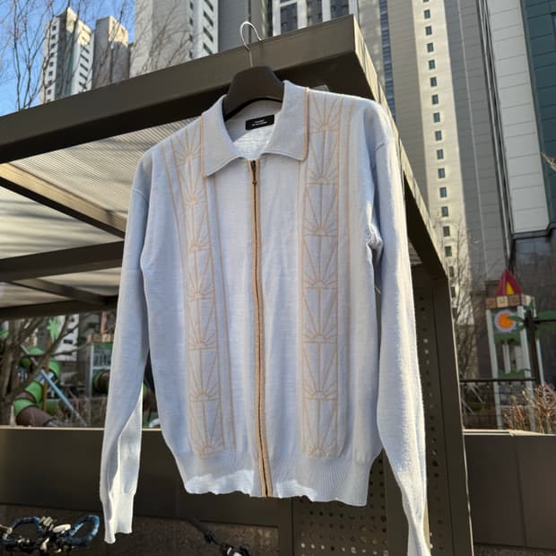 라스벳 니트 집업