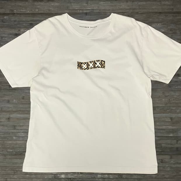 Tribal Heart logo white tee