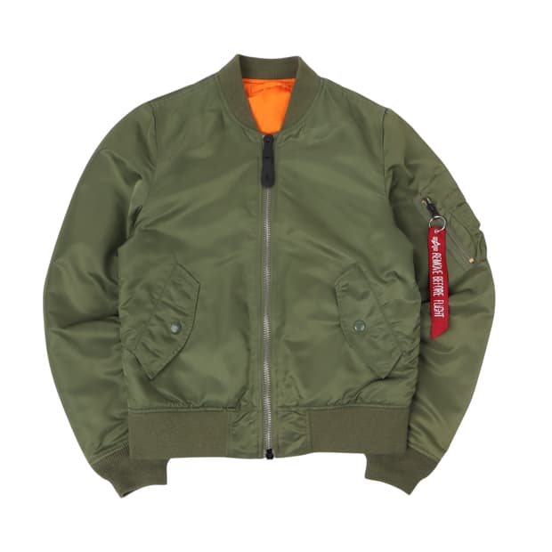 알파인더스트리 우먼 카키 ma-1 자켓