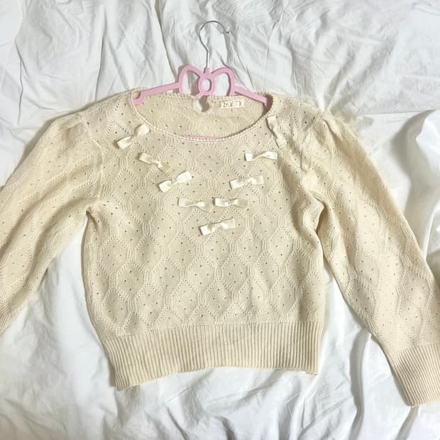 히메갸루 리본니트