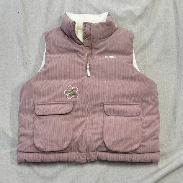 키르시 리버시블 코듀로이 베스트 조끼 1