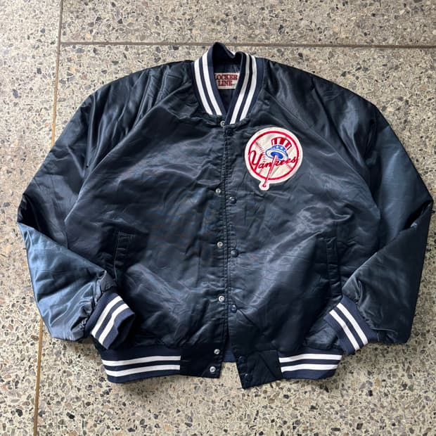 [L] 90s Locker Line 뉴욕양키즈 스타장 야구점퍼