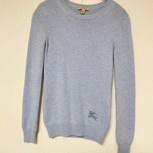 버버리 브릿 캐시미어 니트 XS 정품