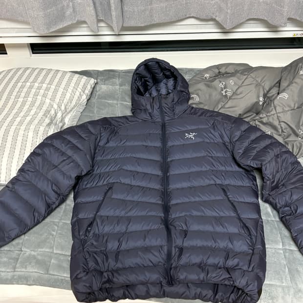  (XL) 아크테릭스 세륨 LT후디 블랙사파이어