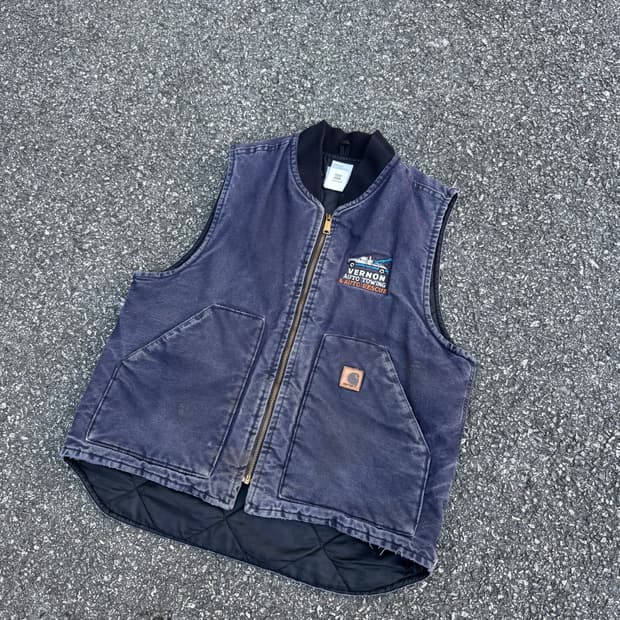 00s USA 칼하트 오리지널 V02-MDT 패치 커스텀 액티브 워크 베