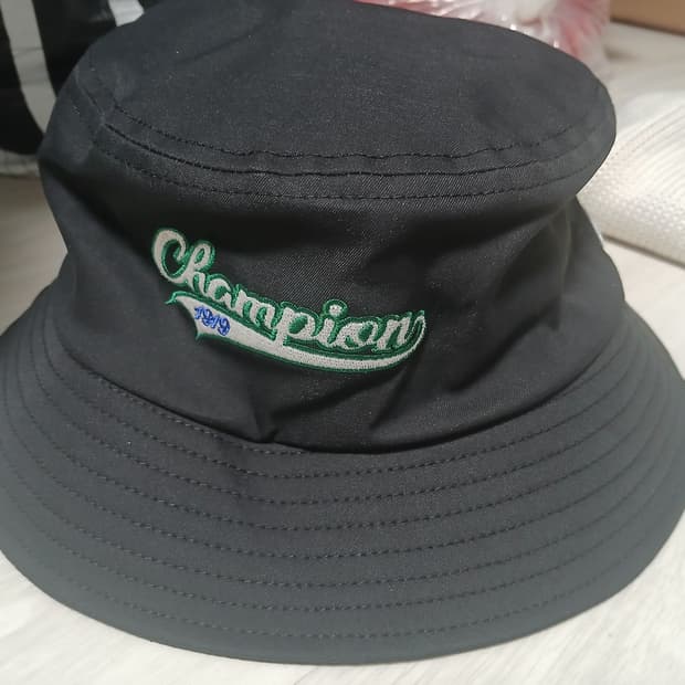 새제품 큰사이즈 Champion 챔피온 버킷햇 모자 