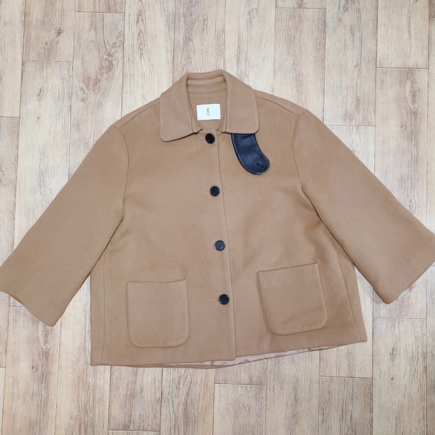 앤유(and you) 하이넥 울코트 프리사이즈