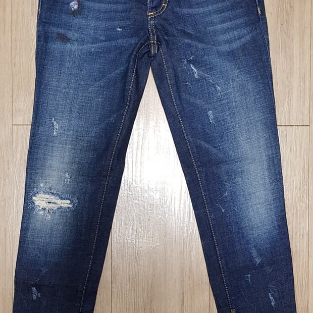 디스퀘어드 여성 스키니 데님 S75LA0536 매장판 뒷지퍼