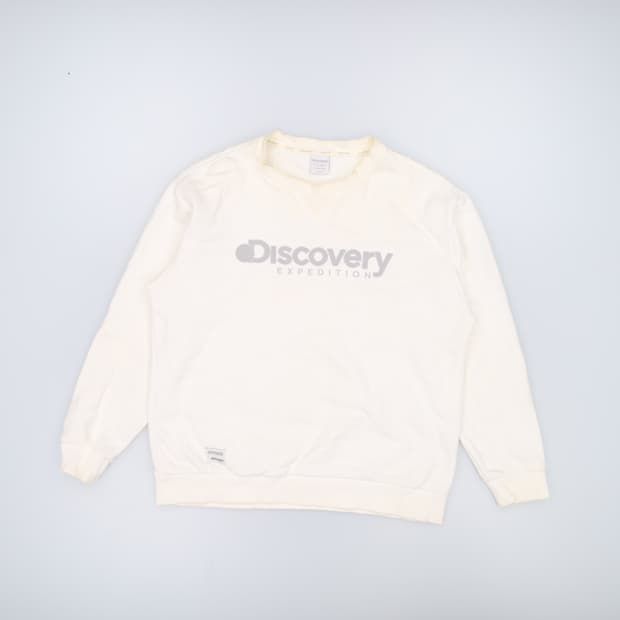 [105] 디스커버리 빅로고 기모 맨투맨 스웻셔츠 0108J 