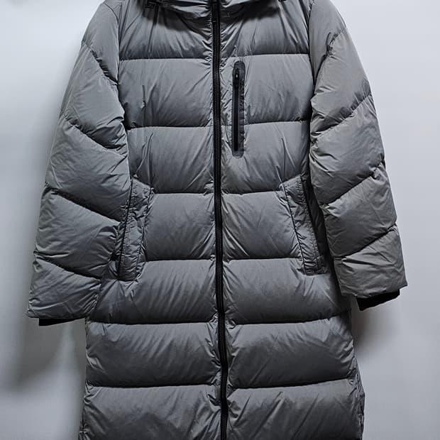 디스커버리 덕다운롱패딩 90