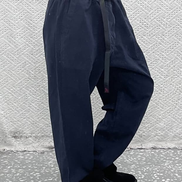 그라미치 빈티지 아메카지 벨티드 코튼팬츠 면바지 XL C09806