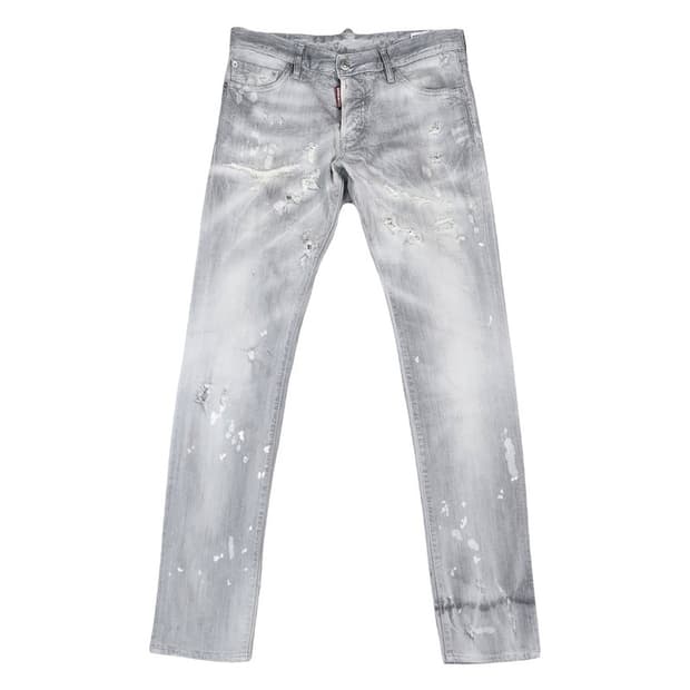 DSQUARED2 워싱 디스트레스트 데님팬츠 Men 48