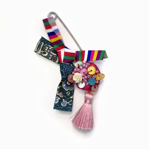 [브로치] 자개 saekdong brooch v2