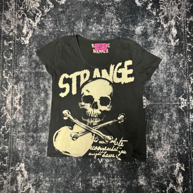 “DIG DEEP” Punk style short t-shirt