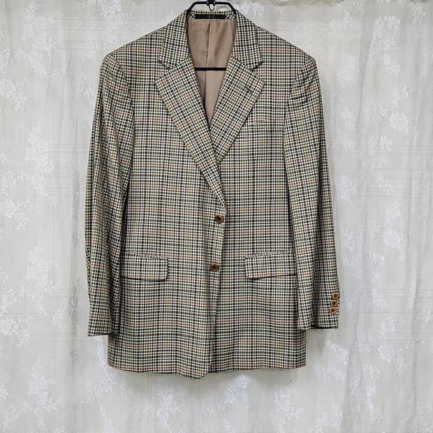 닥스 체크 남성 블레이저 
