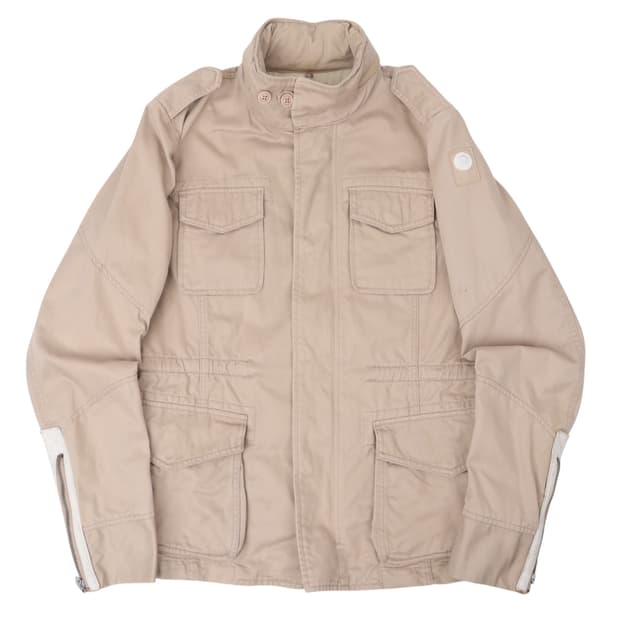 디젤 베이지 m65 바이커 자켓