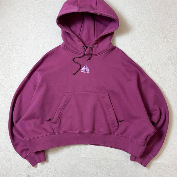 나이키 ACG 써마 핏 플리스 크롭 후드티 PN9199