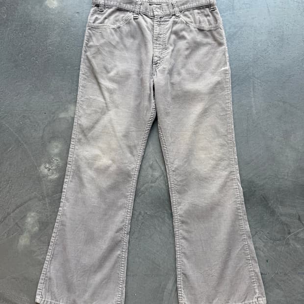 리바이스 70s 646 벨바텀 부츠컷 코듀로이 팬츠