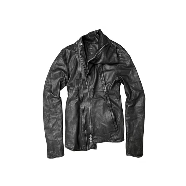 artisanal lamb leather jacket