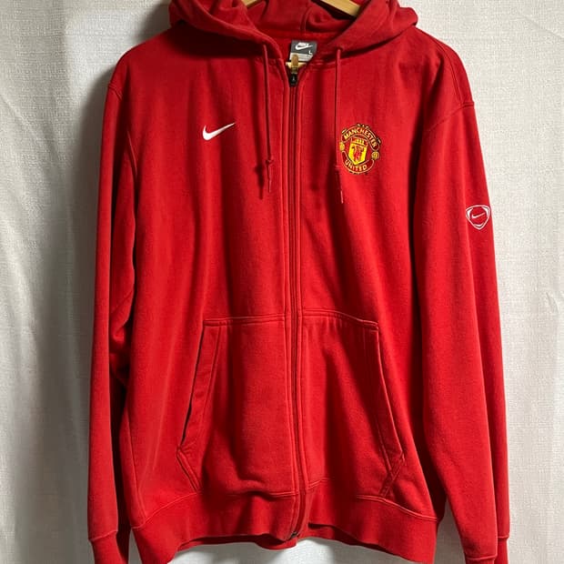 공용 나이키 맨유 기모 후드집업 후드티 105