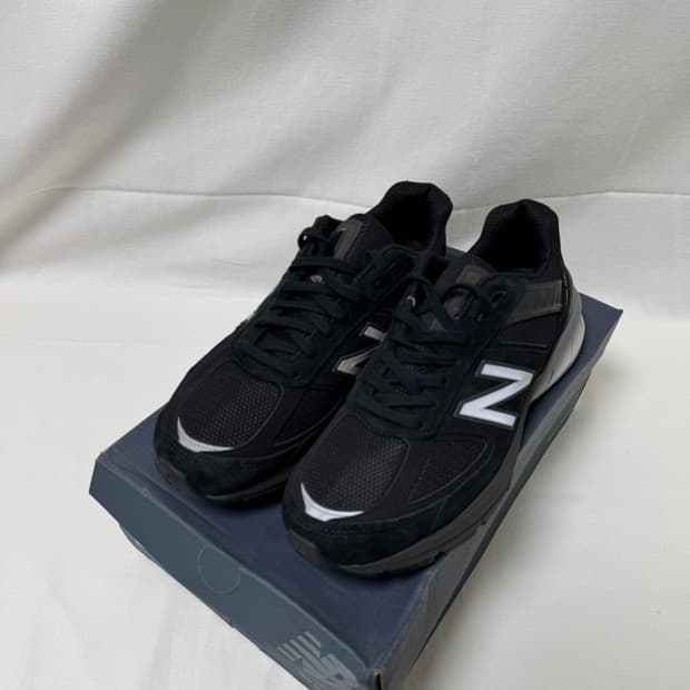 뉴발란스 990 v5 메이드인 USA 블랙 270mm