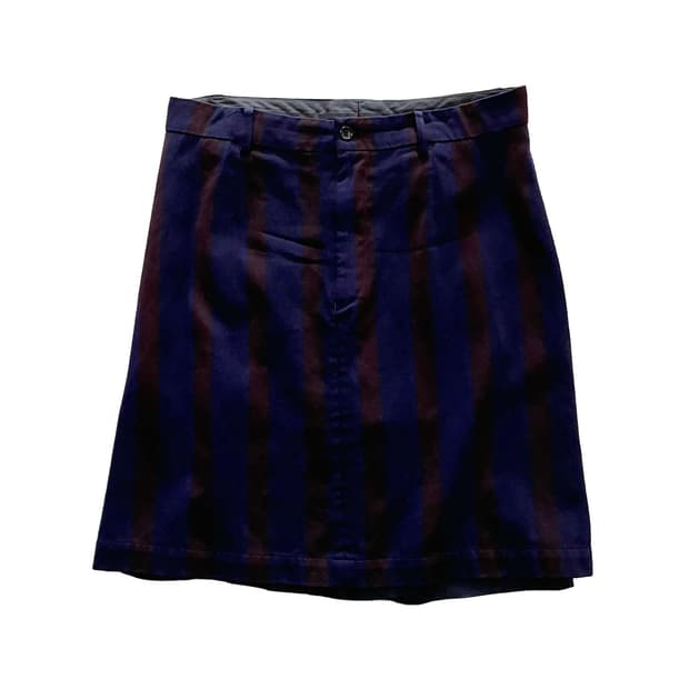 COMME DES GARCONS stripe skirt