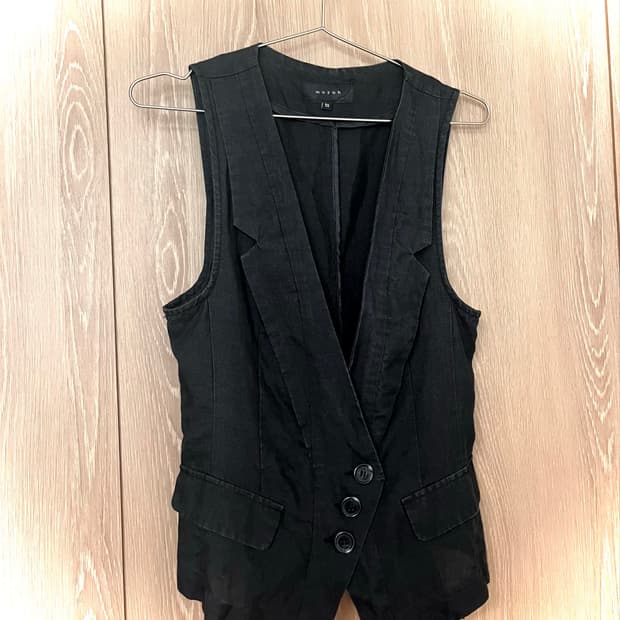 Muzak Linen button best