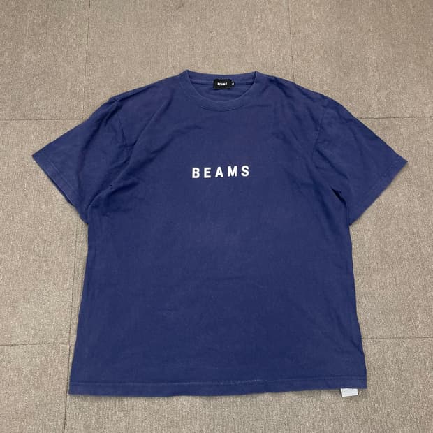 beams 빔즈 로고 티셔츠 xl 