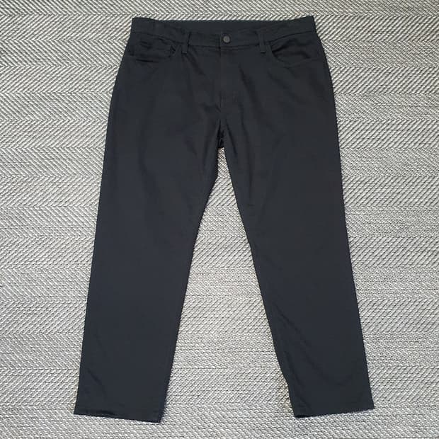 유니클로 밴딩 스판 면바지 남자36~37