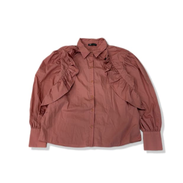 zara pink shirts