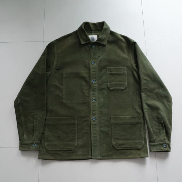 캡틴산토르 이탈리아 생산 몰스킨 초어 워크 자켓 M