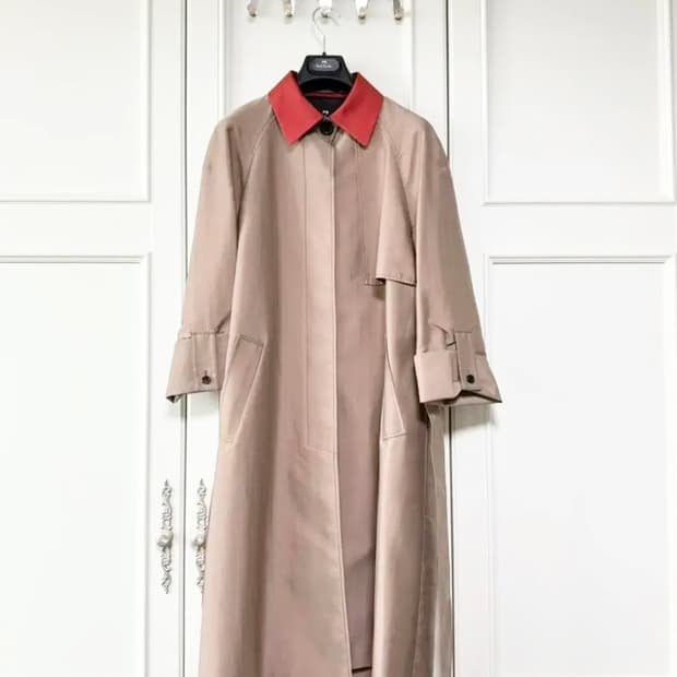 (새상품) 폴스미스 원피스 트렌치 코트 36 (55사이즈)