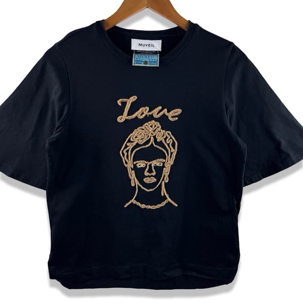 MUVEIL 프리다 칼로 티셔츠2876