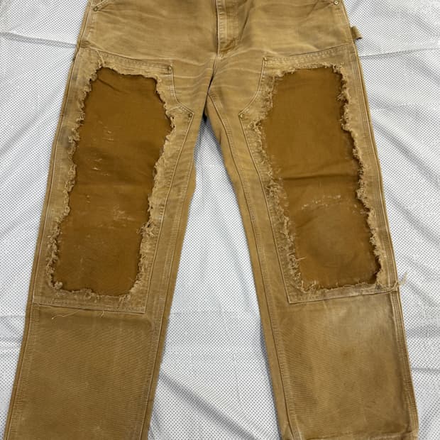 칼하트 더블니 b01 brn