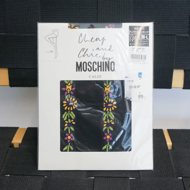 MOSCHINO floral stockings
