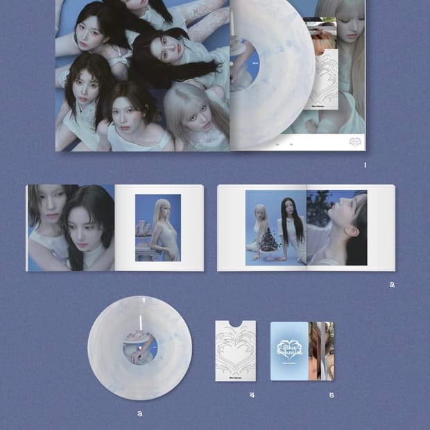 엔믹스 Blue Valentine LP 미개봉