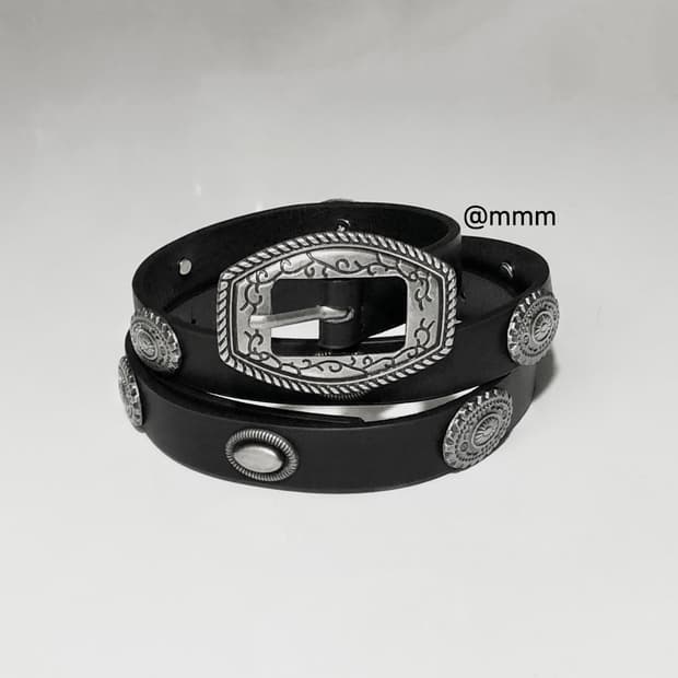 [Unisex] Western stud belt