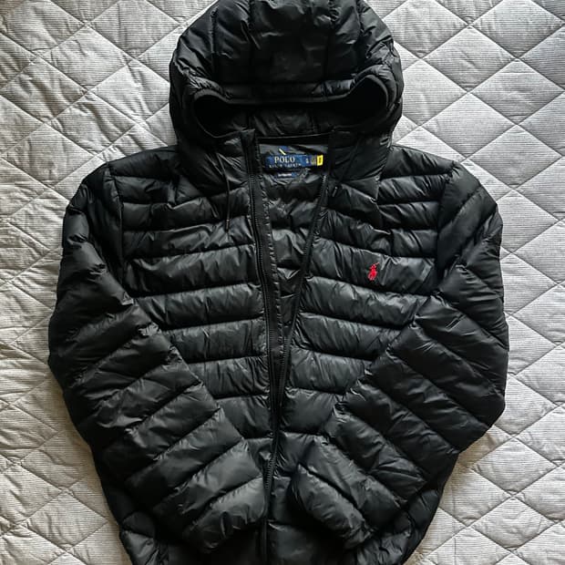 폴로 랄프로렌 후드 경량패딩 XL