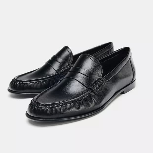 Zara 소프트 셔링 로퍼 EU 39 (KR 255)