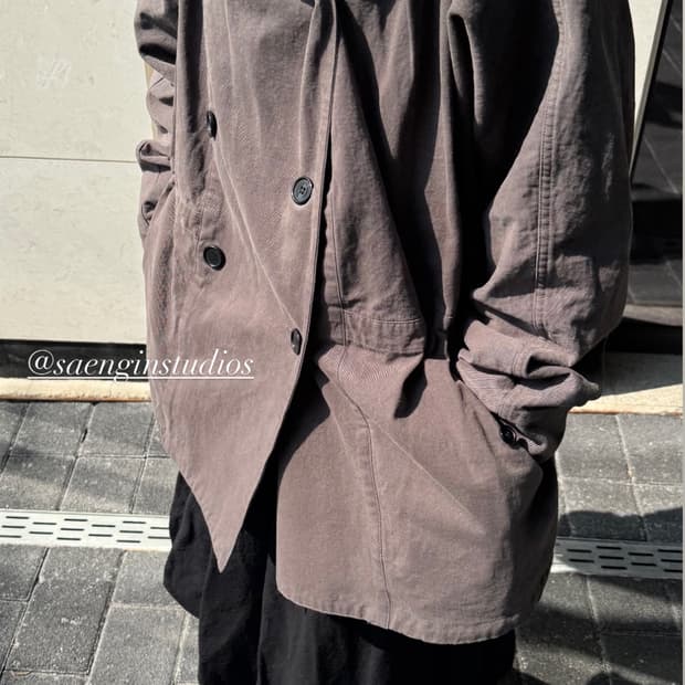 생긴스튜디오 MACKINAW COWL JACKET