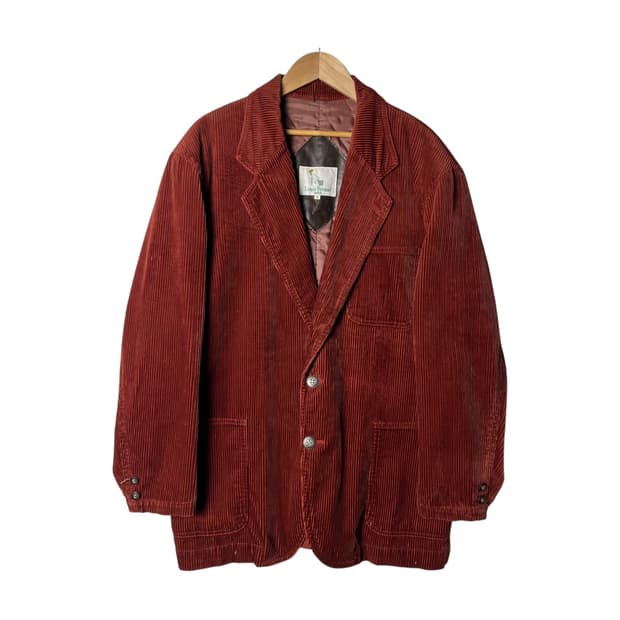 [Louis Feraud] 루이페로 코듀로이 테일러드 자켓