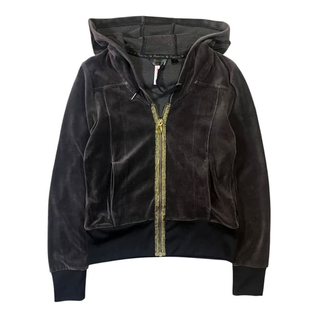 아디다스 리스펙트미 우먼 다크 초코 브라운 벨루어 후드집업