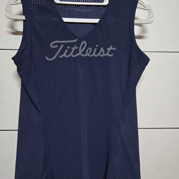 타이틀리스트 정품 여성 민소매 기능성 티