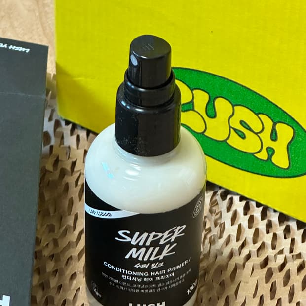 러쉬 수퍼밀크 컨디셔닝 헤어 프라이머 100g