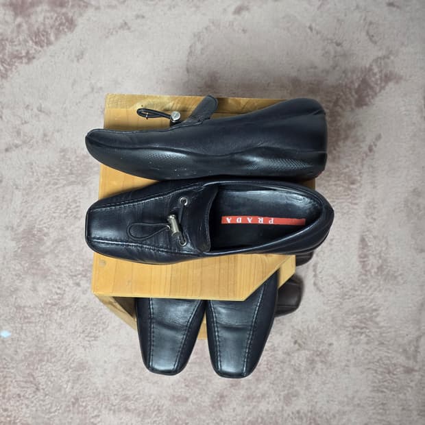 00s PRADA SPORT Toggle Sport Loafers 