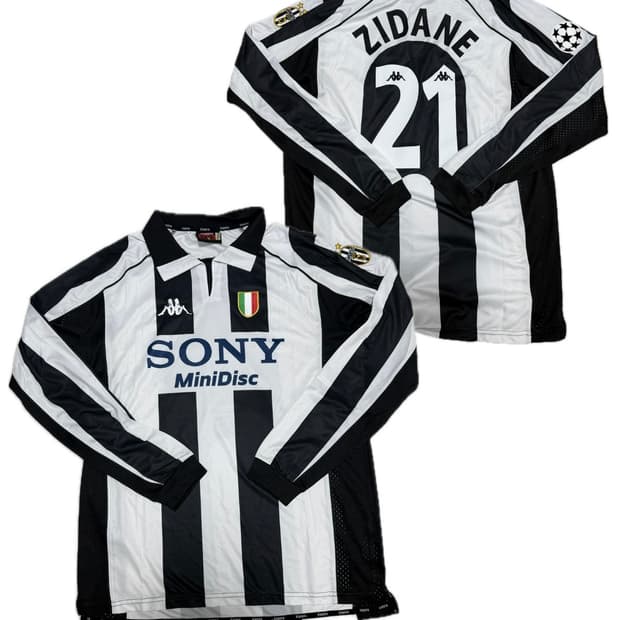 세리에A 97/98 유벤투스 긴팔 지단 유니폼 판매합니다
